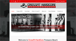 Desktop Screenshot of crossfithardcorepompanobeach.com