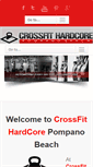 Mobile Screenshot of crossfithardcorepompanobeach.com